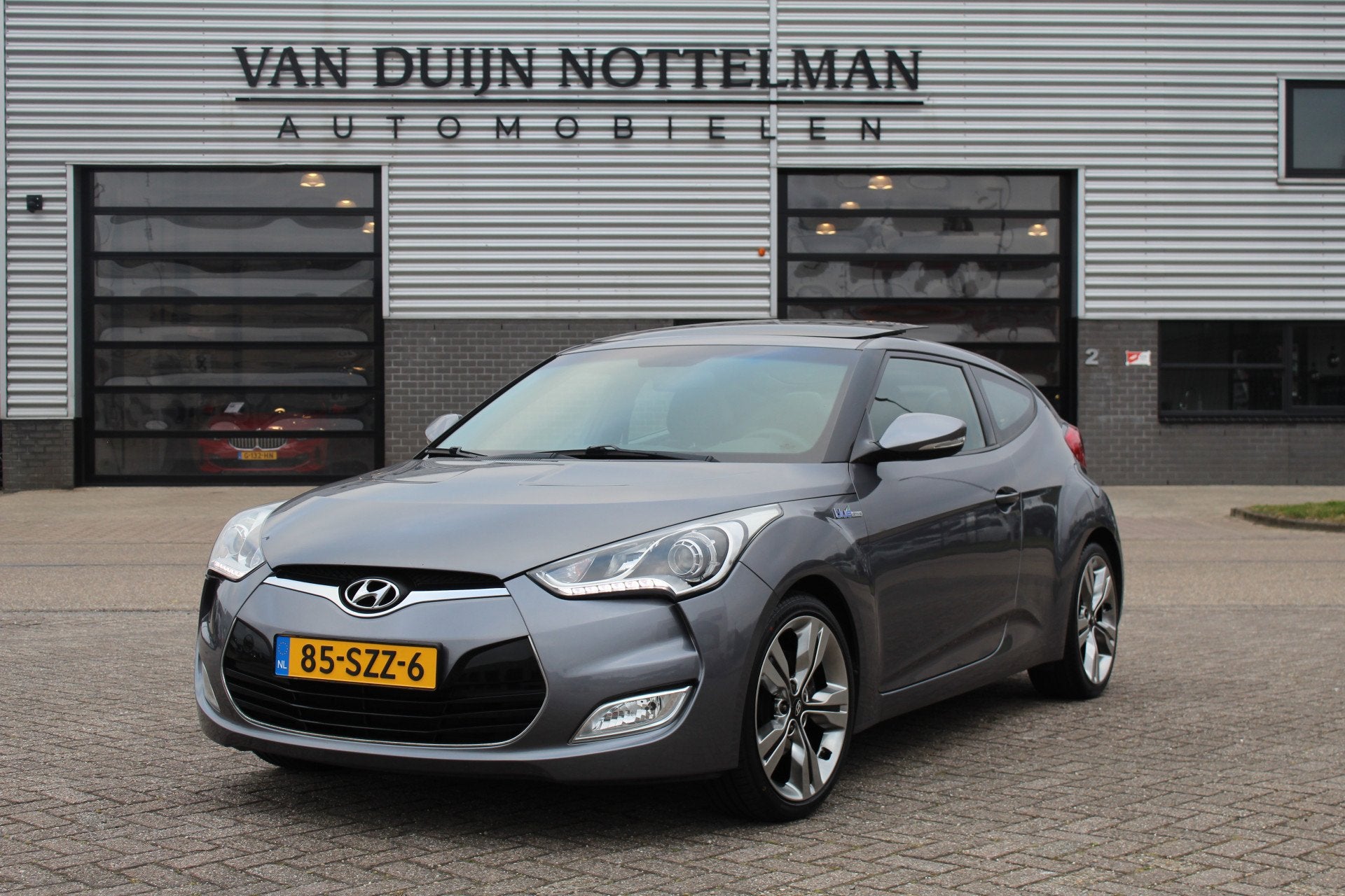 Hyundai Veloster 1.6 GDI i-Vision / Panoramadak / Camera / N, Auto's, Voorwielaandrijving, Gebruikt, 4 cilinders, Met garantie (alle)