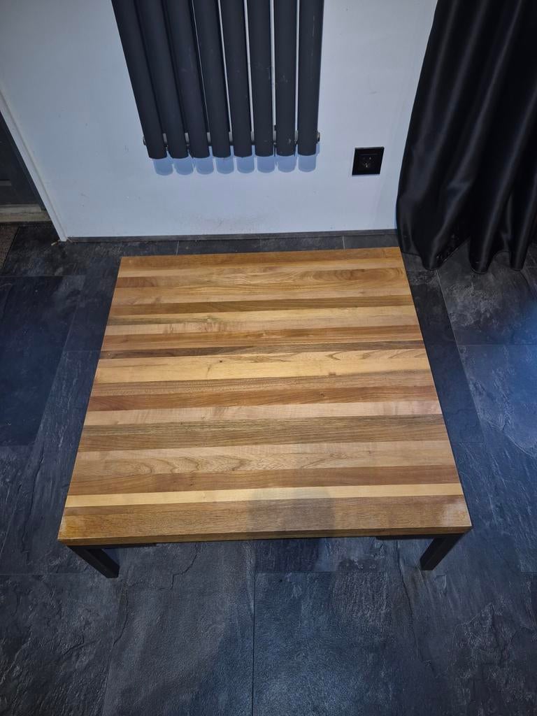 Houten bijzettafel 70x70, Ophalen