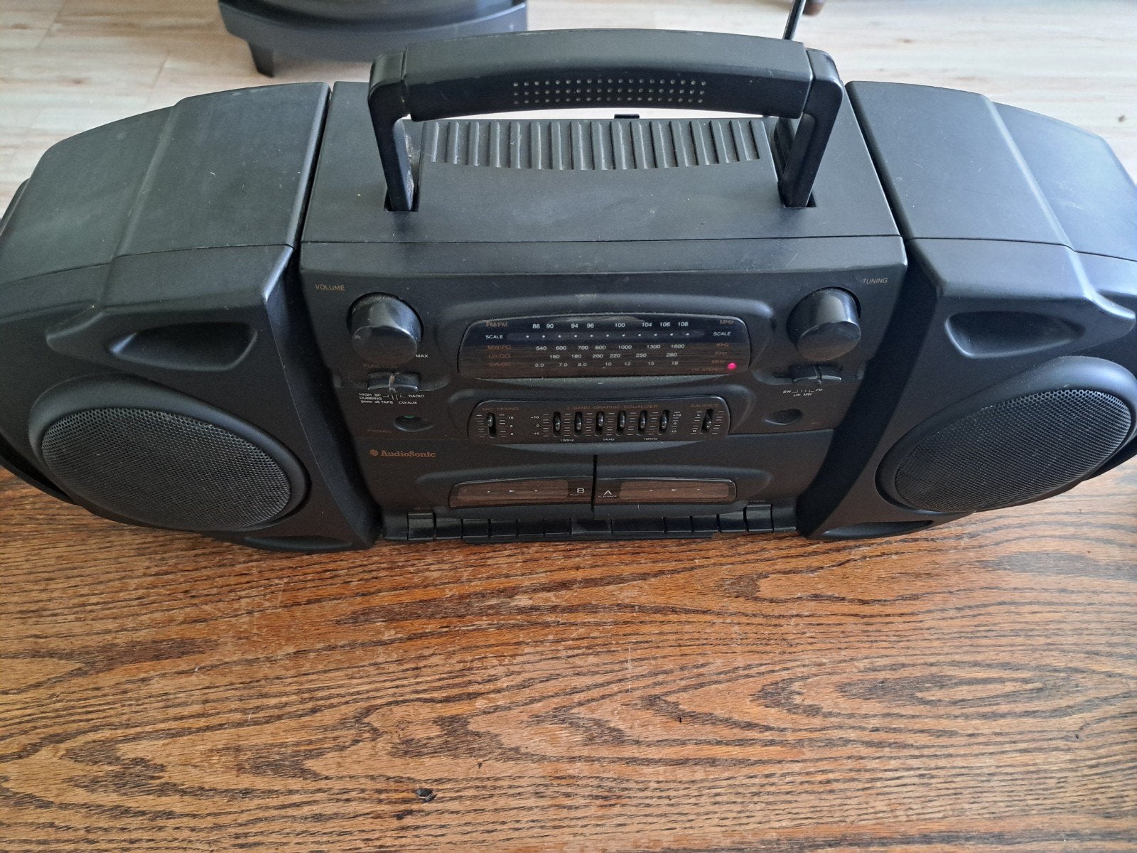 audio sonic boombox, Ophalen of Verzenden, Gebruikt