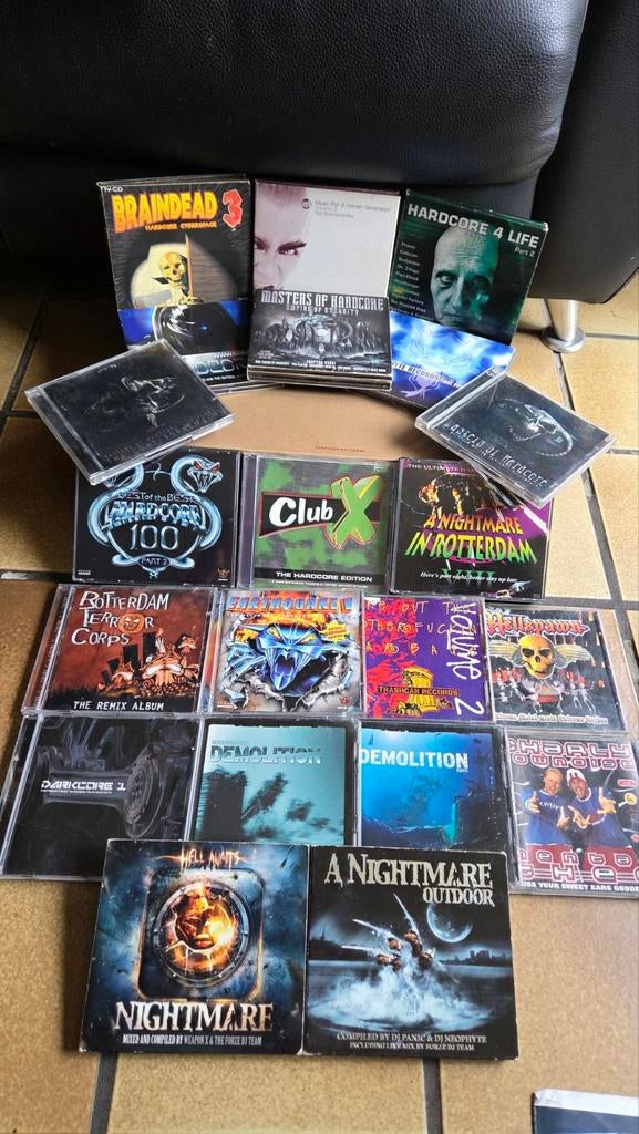 21x Hardcore, Verzenden, Gebruikt, Dance Populair