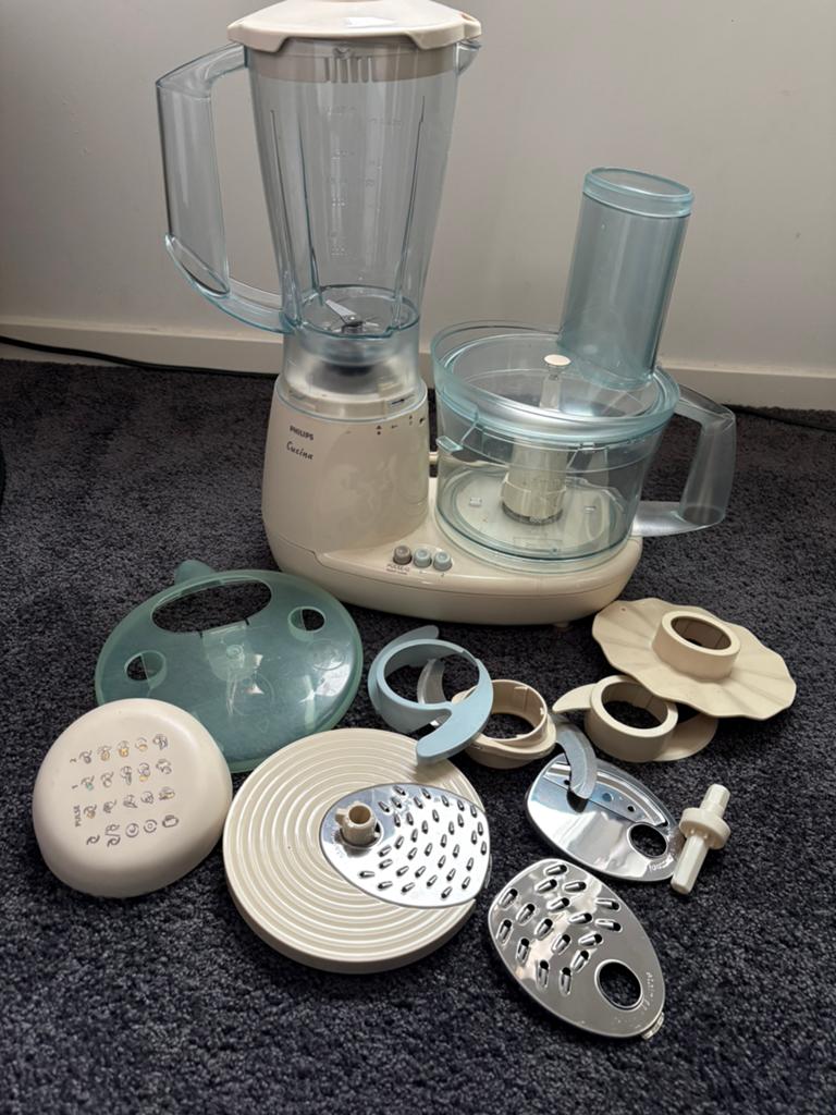 Keukenmachine Cusine Philips, Ophalen, Zo goed als nieuw, 3 snelheden of meer