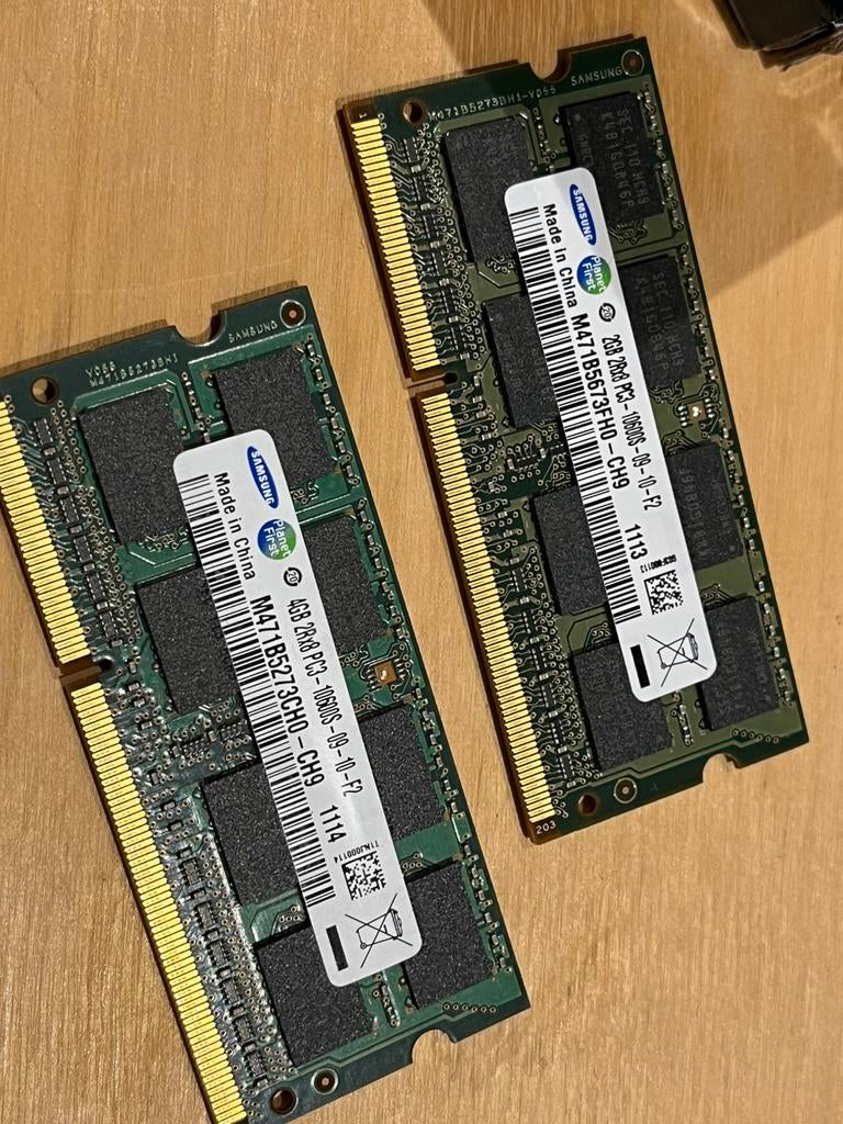 8x 2gb 10600s imac geheugen 4gb 8gb 12gb 16gb, Computers en Software, RAM geheugen, Gebruikt, DDR3, Ophalen of Verzenden, Desktop