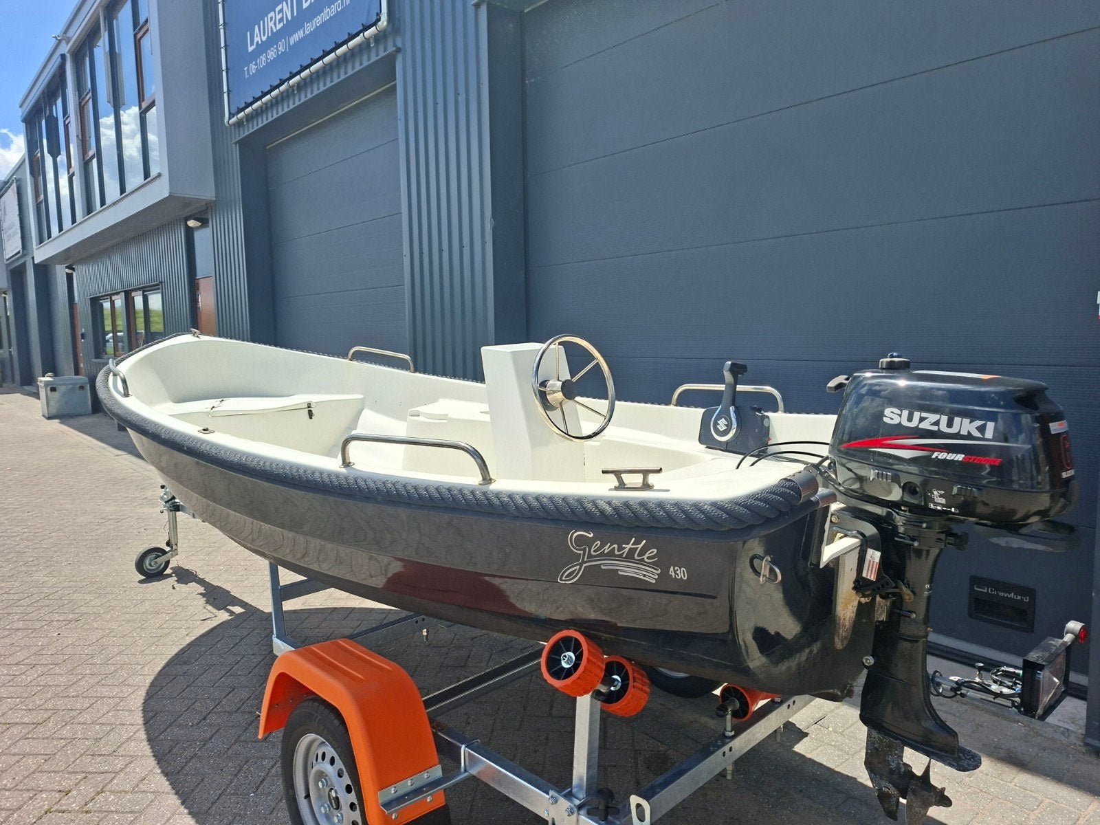 Nette Gentle 430 + Suzuki 6PK R Takt, Consoleboot, Gebruikt, Ophalen of Verzenden, Gentle