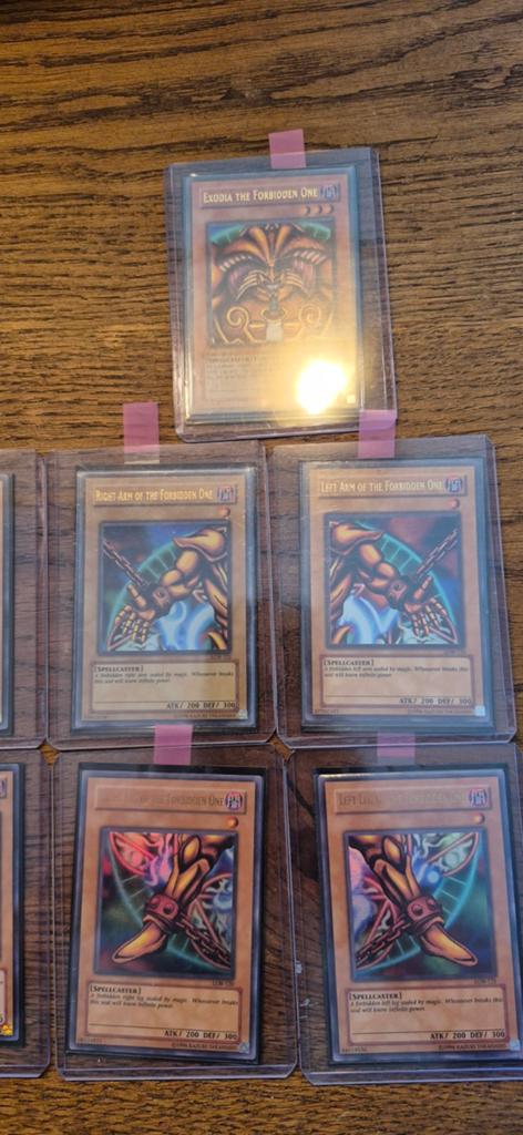 EXODIA LOB Complete Set, Hobby en Vrije tijd, Verzamelkaartspellen | Yu-gi-Oh!, Ophalen of Verzenden, Zo goed als nieuw, Meerdere kaarten