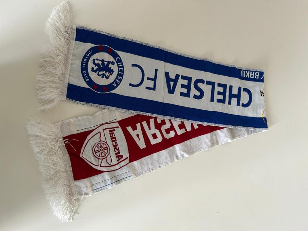 Chelsea FC vs Arsenal FC Europa League Finale Sjaal, Ophalen of Verzenden
