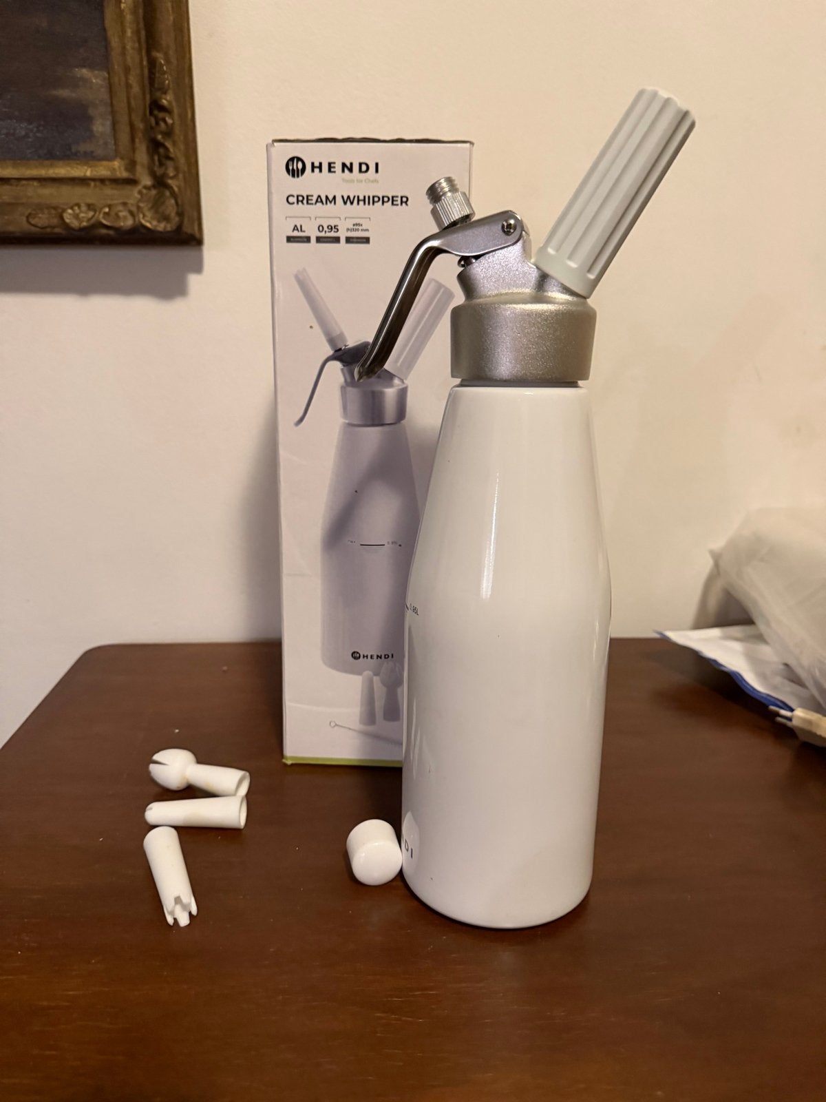 Hendi Slagroomkidde 1 liter - Nieuw en Ongebruikt, Overige typen, Hendi, Nieuw, Ophalen of Verzenden