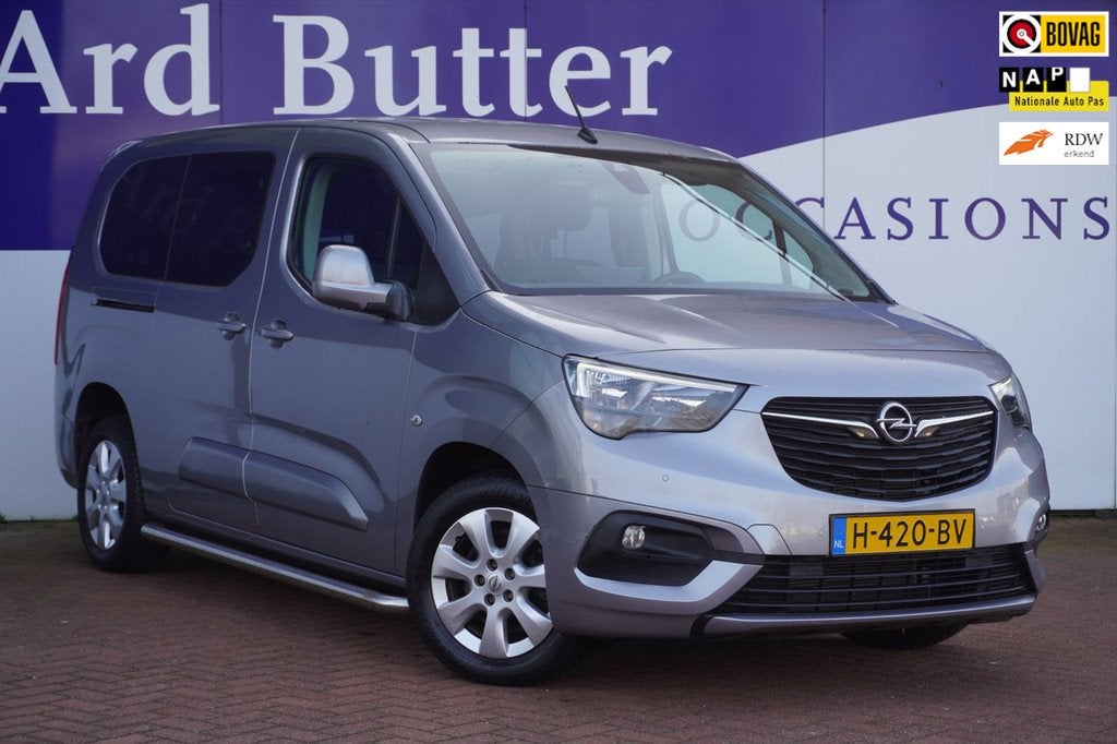 Opel Combo Tour 1.2 Turbo L2H1 Edition 7PERS / Camera / 1EIG, Auto's, Opel, Gebruikt, Euro 6, 7 stoelen, Origineel Nederlands