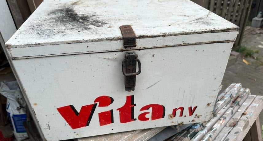 Originele Vita N.V. koelbox jaren '50 – Zeldzaam, Ophalen of Verzenden, Gebruikt, Koelbox, Koelelement