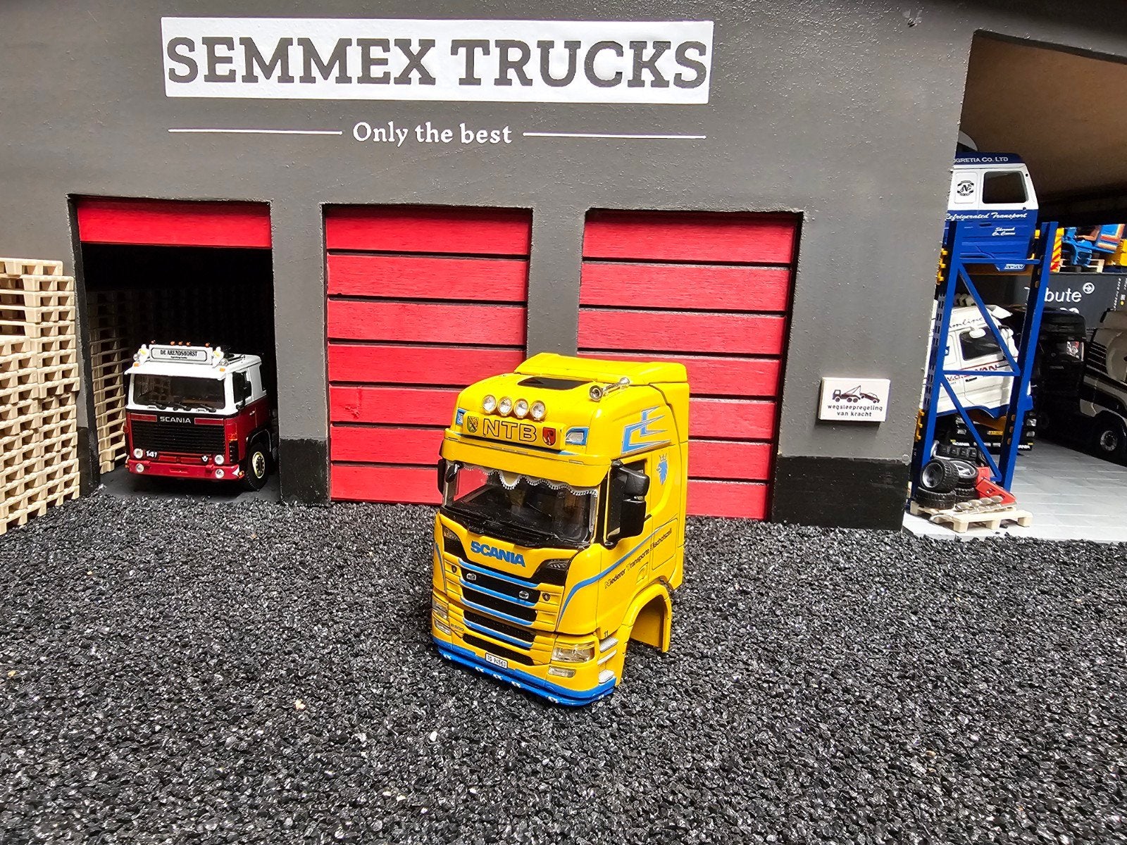 wsi scania next gen cabine en bumper b keus., Ophalen, Zo goed als nieuw, Bus of Vrachtwagen, Wsi