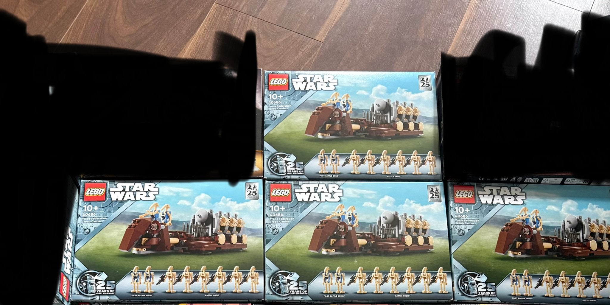 4x LEGO Star Wars 40686 Droid Troop Carrier NIEUW, Kinderen en Baby's, Speelgoed | Bouwstenen, Lego, Lego, Nieuw, Ophalen of Verzenden