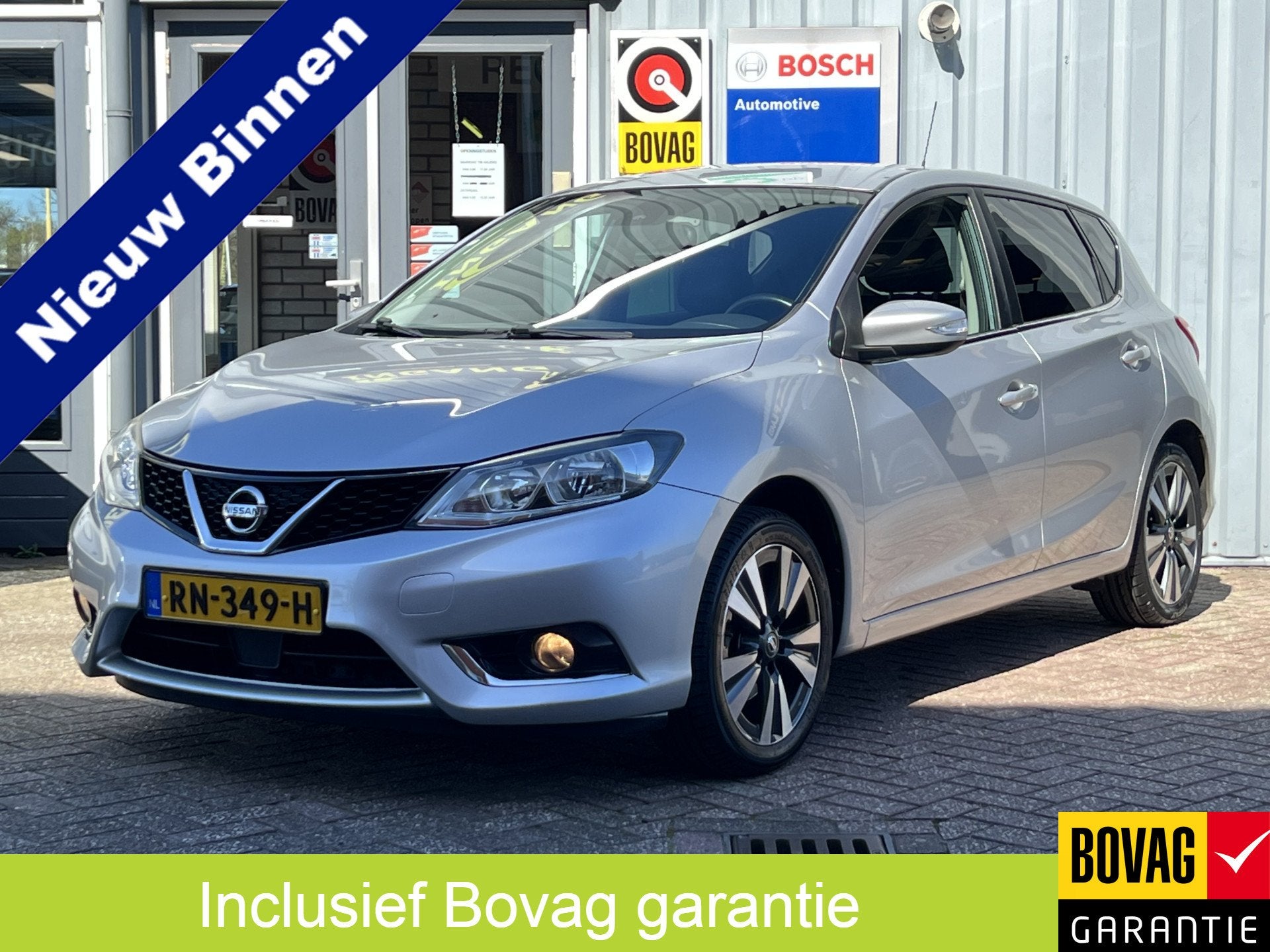 Nissan Pulsar 1.2 DIG-T N-Connecta | NAVI | CAMERA | CRUISE, Auto's, Voorwielaandrijving, Dealer onderhouden, Gebruikt, 4 cilinders