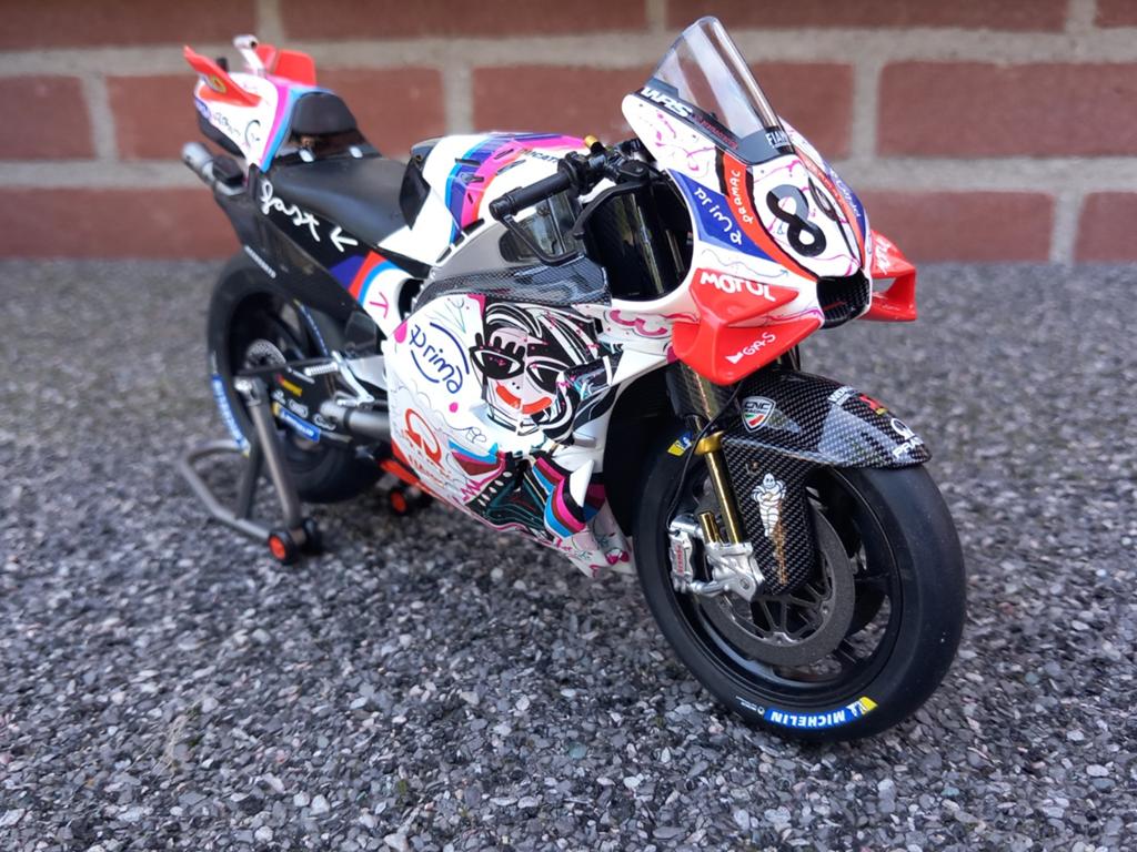 Ducati Desmosedici GP24 #89 Jorge Martin GP San Marino 2024, Ophalen of Verzenden, Nieuw, 1:9 t/m 1:12, Motor