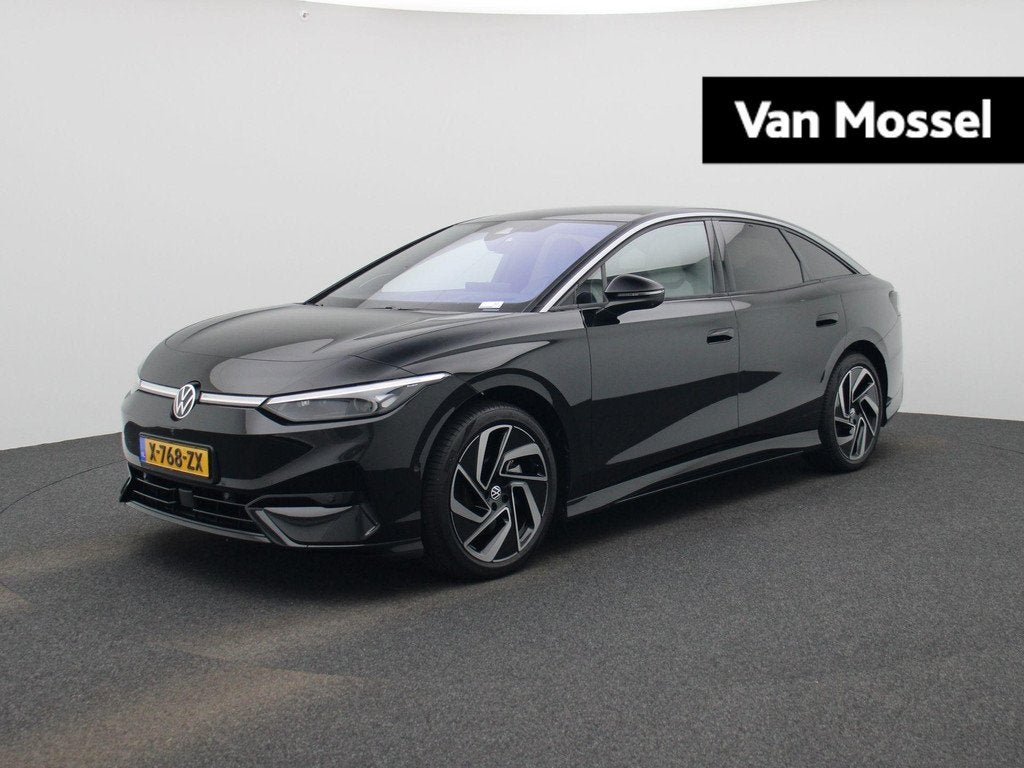 Volkswagen ID.7 Pro Business 77 kWh 286 PK| SOH 100% | Origi, Auto's, Volkswagen, Achterwielaandrijving, Gebruikt, Alcantara, Zwart