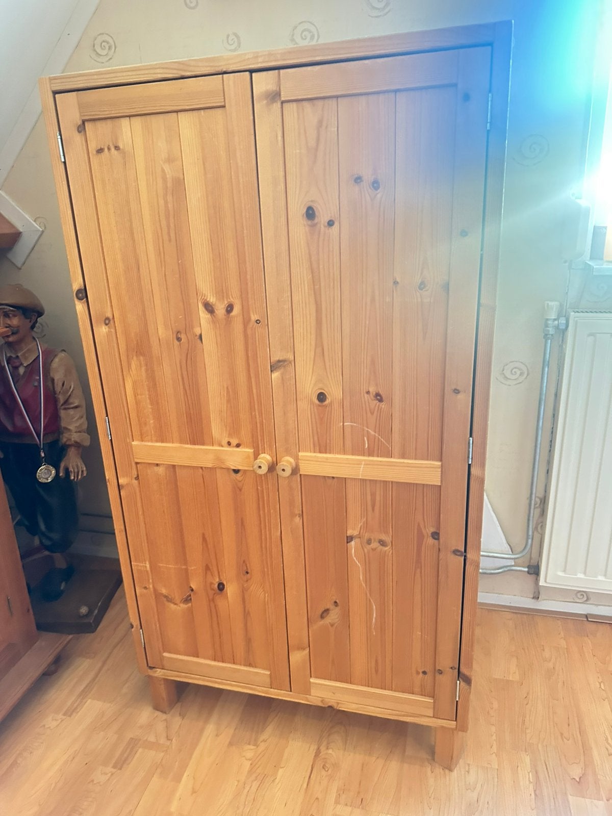 Grenen kast, Huis en Inrichting, Ophalen, Zo goed als nieuw