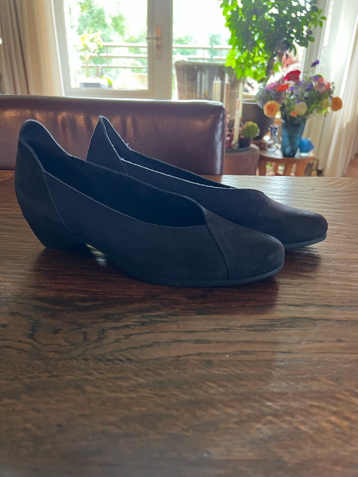 Arche Ioko blauwe instappers - maat 38,5, Kleding | Dames, Blauw, Instappers, Ophalen of Verzenden, Zo goed als nieuw