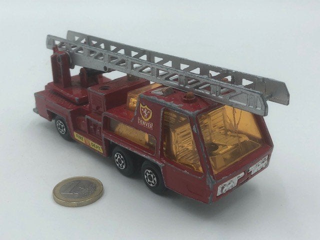 Brandweer Fire Tender, Matchbox SuperKings by Lesney, Ophalen of Verzenden, Gebruikt, Bus of Vrachtwagen, Matchbox