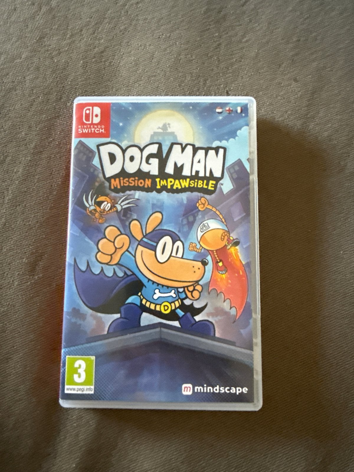 Dog Man: Mission Impawssible - Nintendo Switch, 1 speler, Ophalen of Verzenden, Zo goed als nieuw, Vanaf 3 jaar