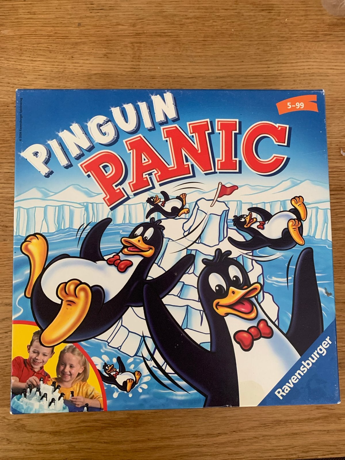 Pinguïn Paniek - Ravensburger familiespel, Drie of vier spelers, Ophalen of Verzenden, Gebruikt