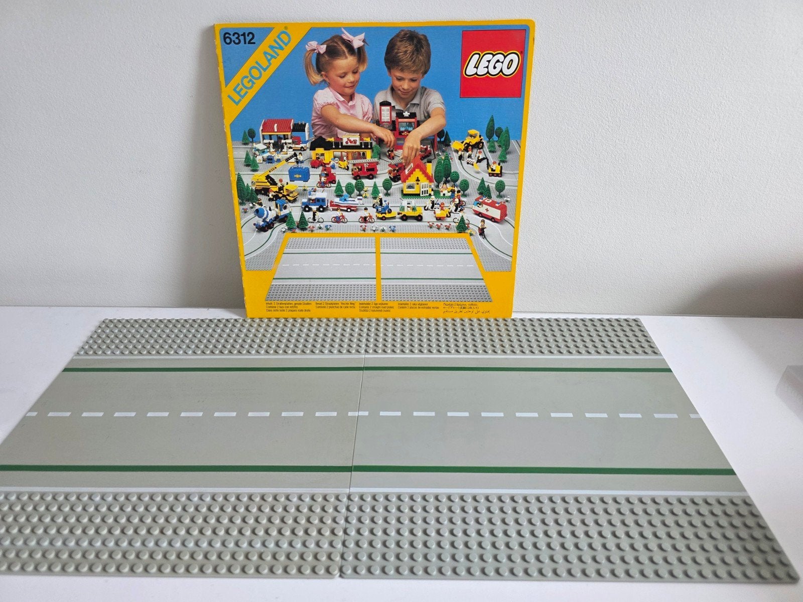 LEGO Legoland 6312 Rechte Weg, Lego, Ophalen of Verzenden, Zo goed als nieuw, Compleet