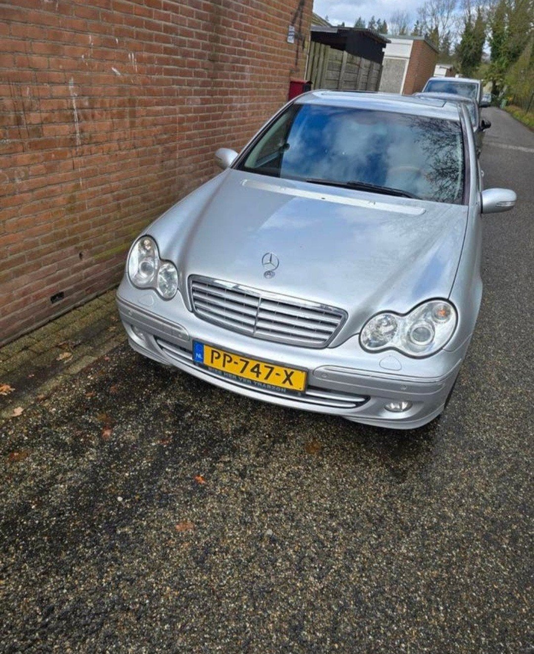 Mercedes-Benz C-Klasse 200 automaat, Ophalen