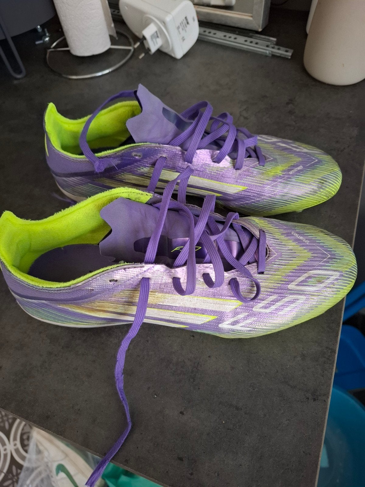 Adidas Fibertouch voetbalschoenen - Maat 41 1/3, Ophalen of Verzenden
