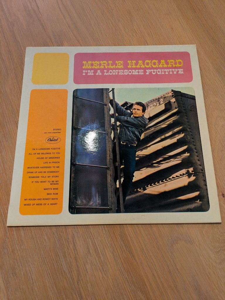 Merle Haggard And The Strangers - I'm A Lonesome Fugitive, Cd's en Dvd's, Ophalen of Verzenden, Zo goed als nieuw, 12 inch