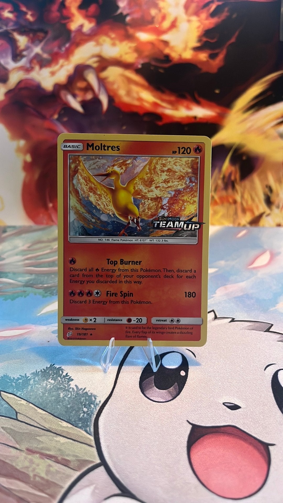 Moltres/Team up/Stamped, Ophalen, Zo goed als nieuw