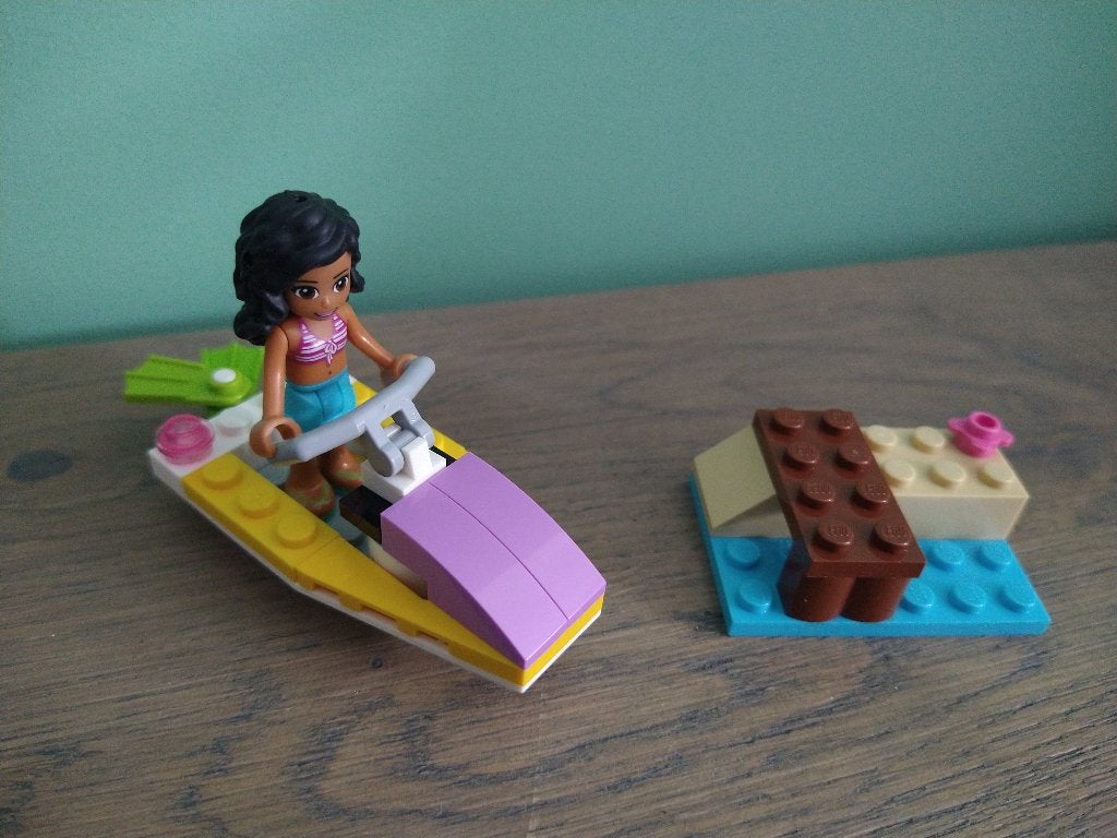 Lego Friends 41000 Waterscooter fun, Lego, Friends, Ophalen of Verzenden, Zo goed als nieuw
