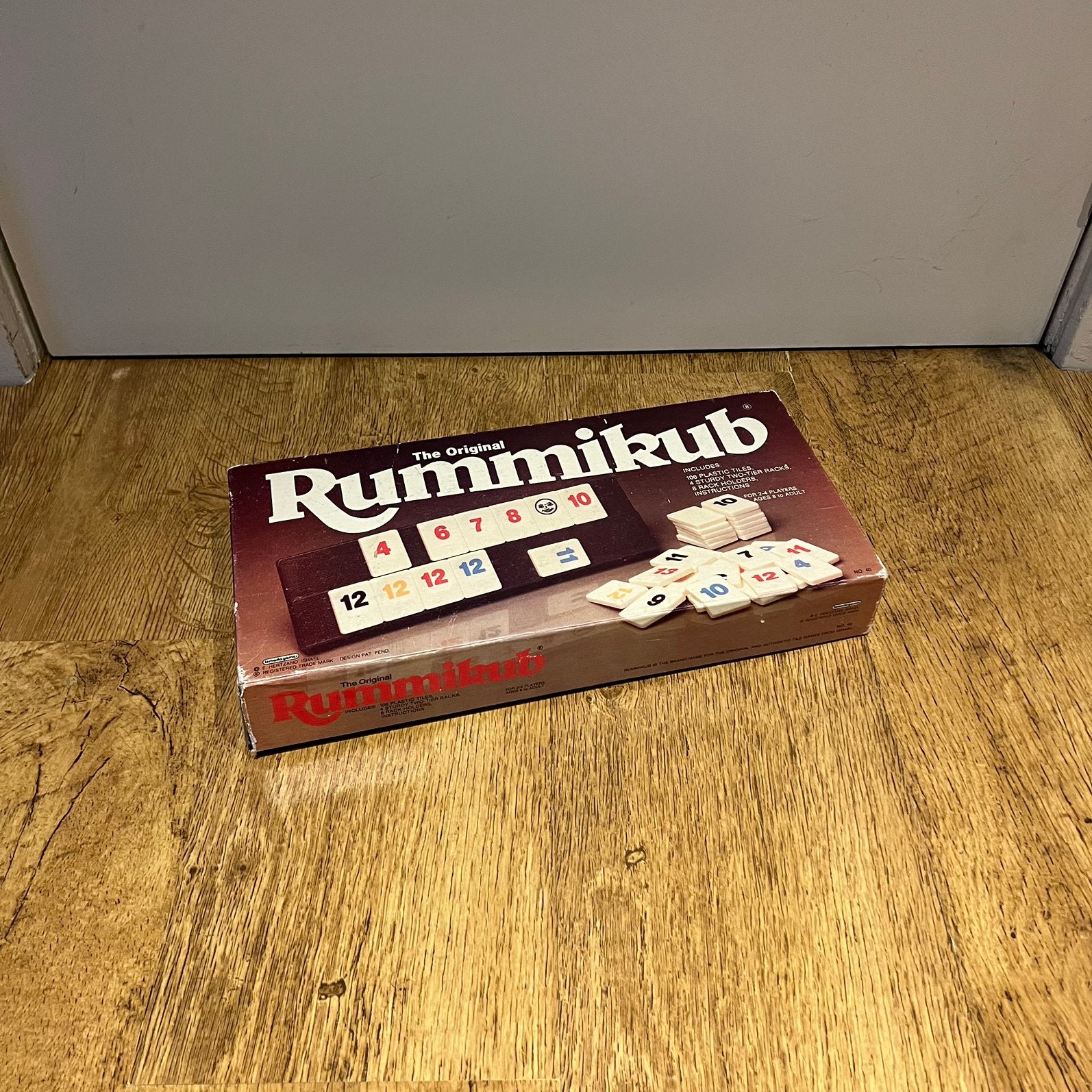 Vintage The Original Rummikub NR40, Drie of vier spelers, Ophalen of Verzenden, Gebruikt