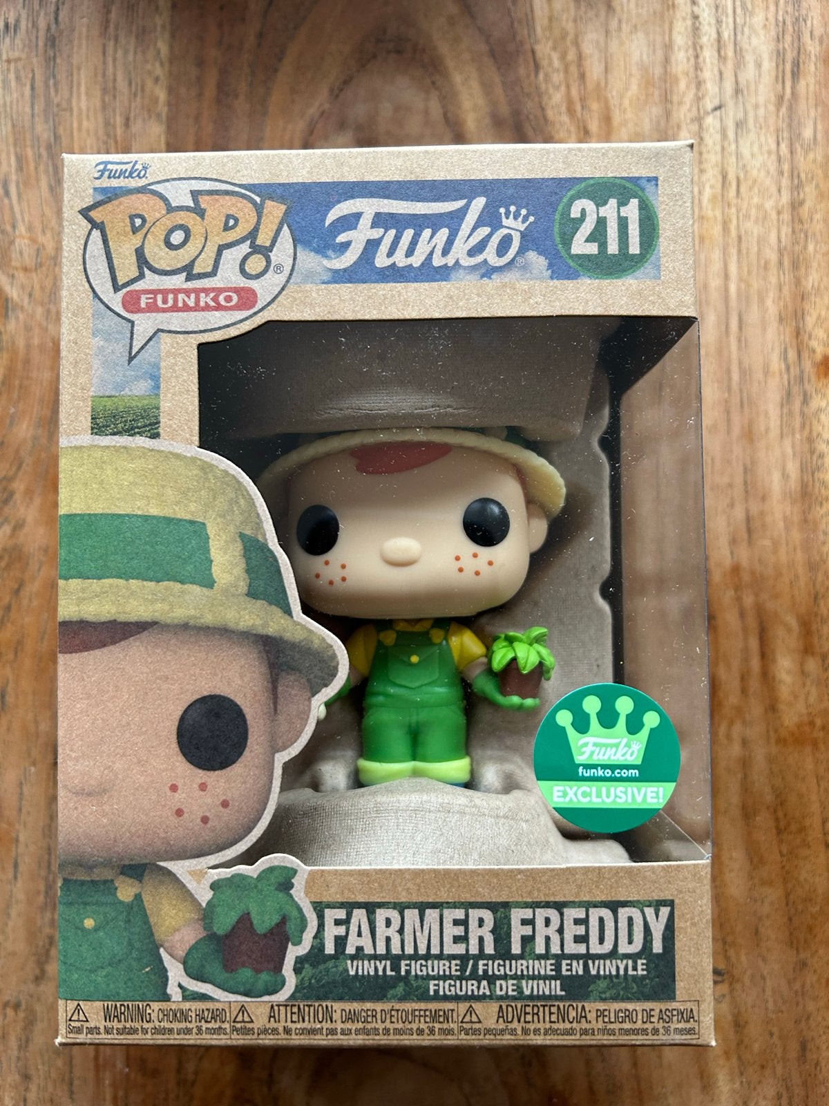 Funko Pop! Farmer Freddy 211, Ophalen of Verzenden, Nieuw