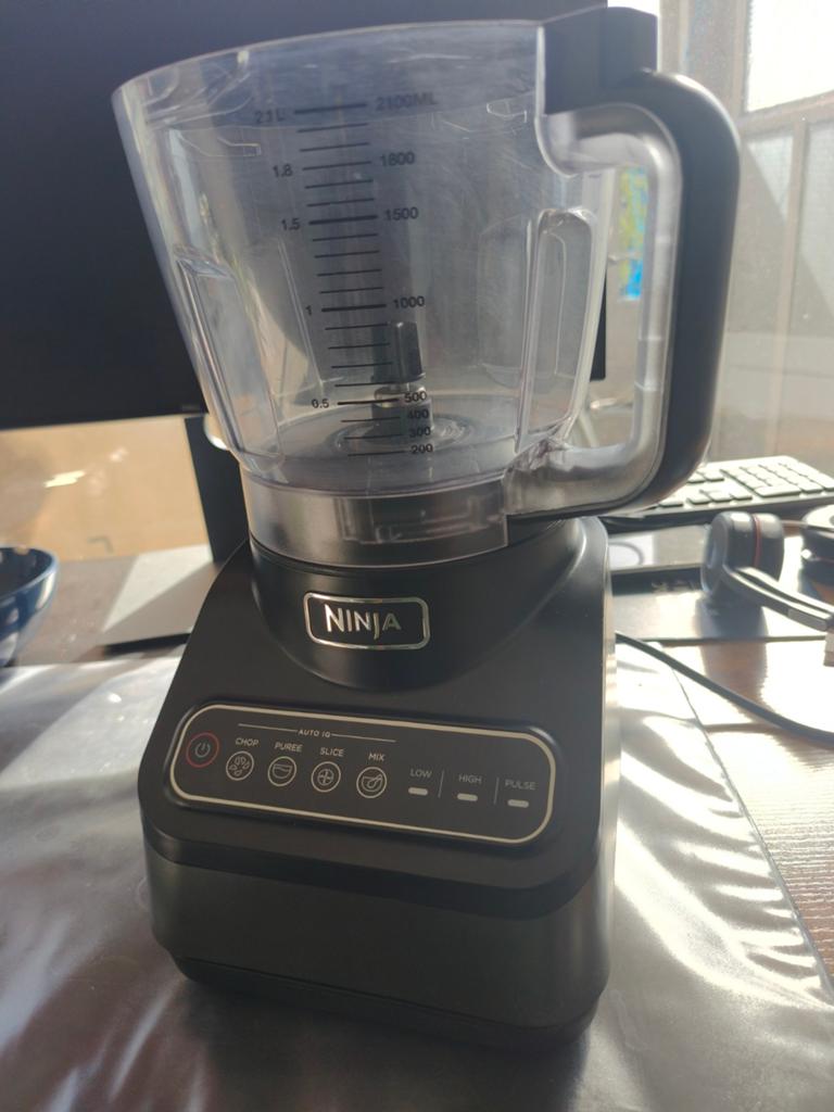 Ninja BN650EU – basisunit + kom – zonder deks/bladen, Ophalen of Verzenden, Gebruikt, Blender