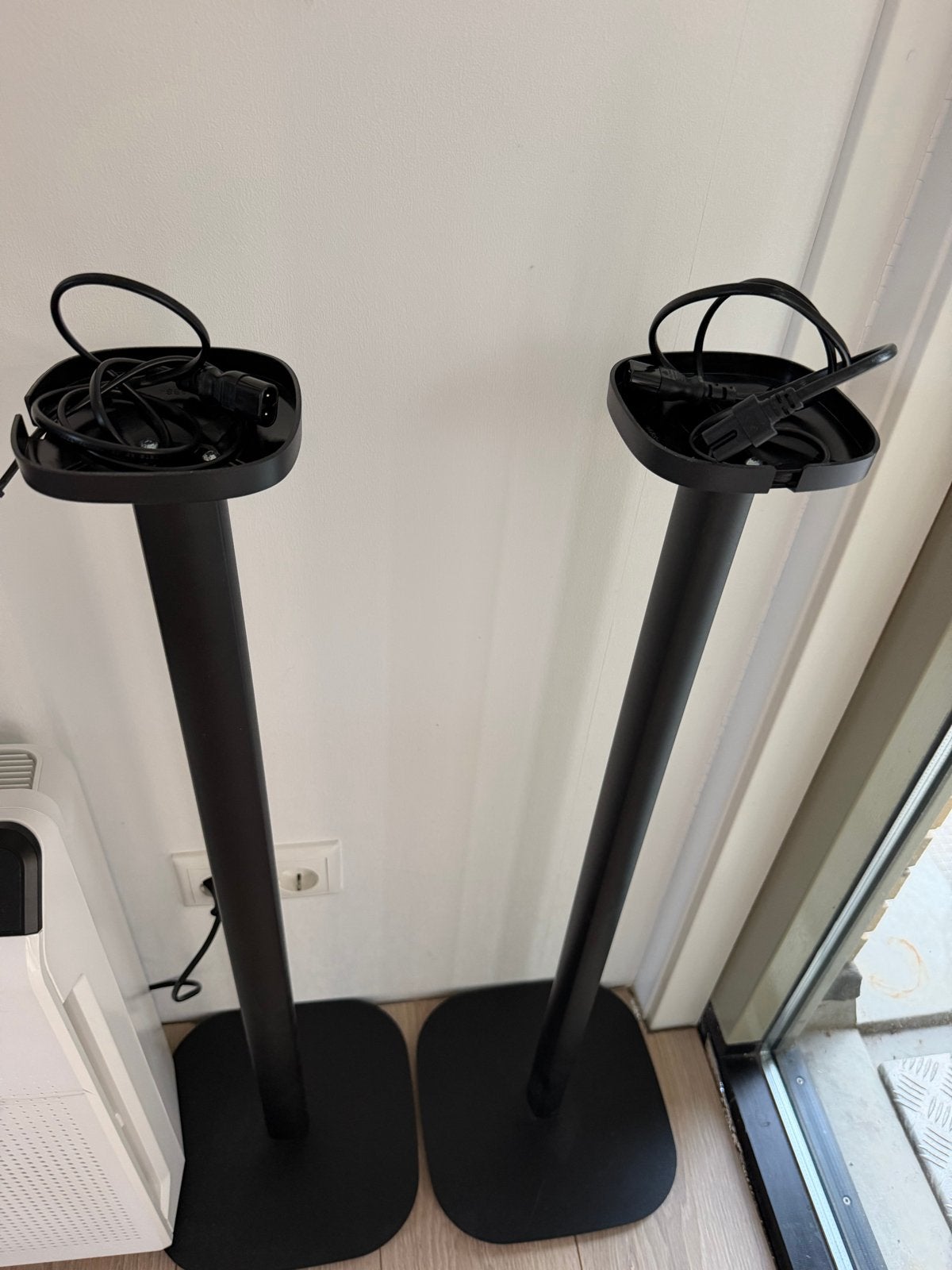 Vogels standaarden voor Sonos One (2 stuks, zwart), Audio, Tv en Foto, Luidsprekers, Overige merken, Gebruikt, Inclusief standaarden