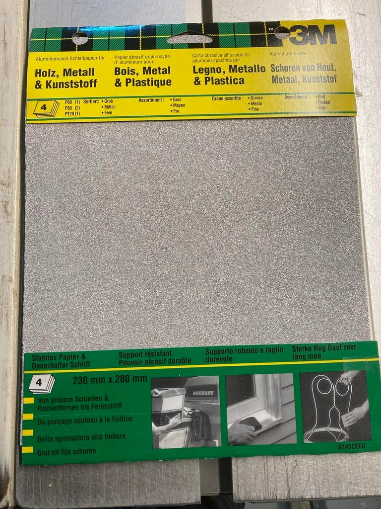 3M Schuurpapier Assortiment Handvellen - 50 pakjes, Ophalen, Nieuw, Minder dan 600 watt, Overige typen