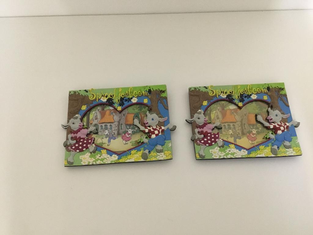 2X Efteling fotolijstje, Ophalen of Verzenden, Zo goed als nieuw, Overige typen