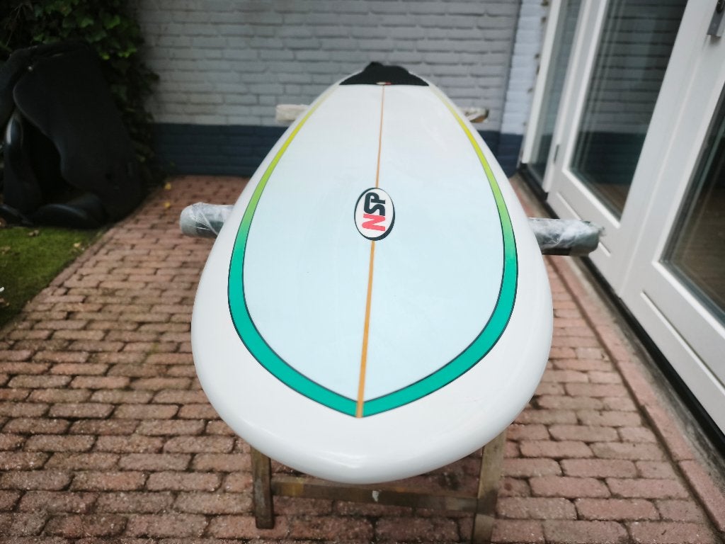 NSP 7.2 Surfboard - Zo goed als nieuw, ideaal voor beginners, Watersport en Boten, Golfsurfen, Ophalen, Zo goed als nieuw, Funboard