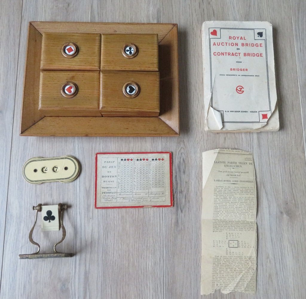 Royal Auction Contract Bridge spel 1880-1935 Antiek, Ophalen of Verzenden
