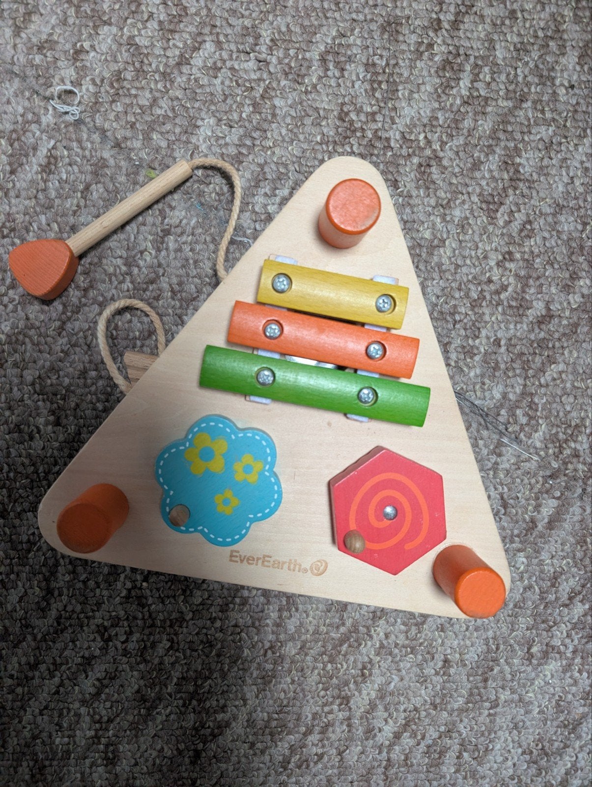 ever earth muziekinstrument, Kinderen en Baby's, Speelgoed | Houten speelgoed, Ophalen of Verzenden, Zo goed als nieuw