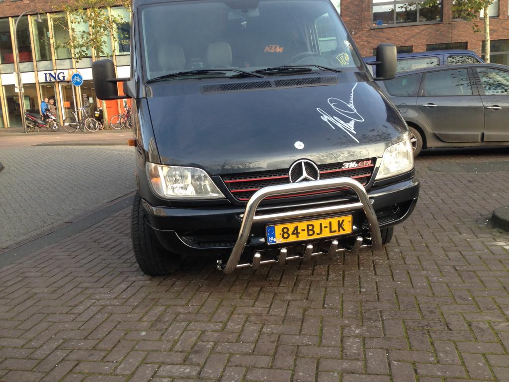 AANBIEDING Sprinter Bullbar/Pushbar met carterbescherming, Niet ingevuld, Niet ingevuld, Niet ingevuld