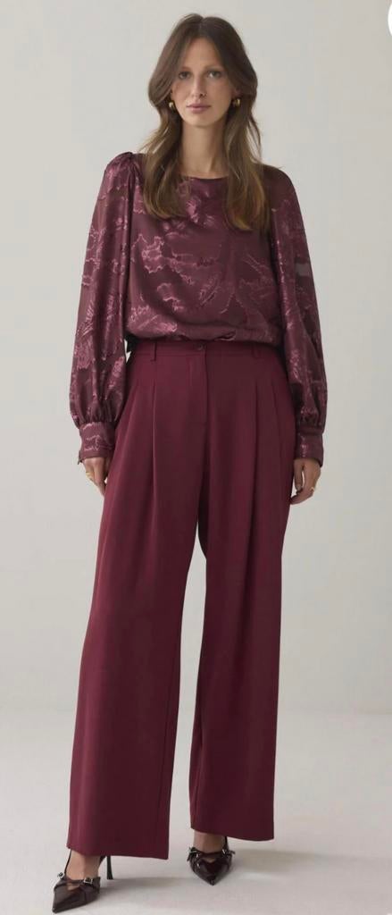 Summum broek bordeaux, Summum, Verzenden, Maat 42/44 (L), Zo goed als nieuw