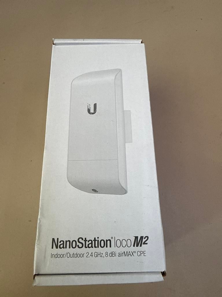 Ubiquiti NanoStation loco M2 - Outdoor WiFi CPE, Ophalen of Verzenden, Zo goed als nieuw, Router