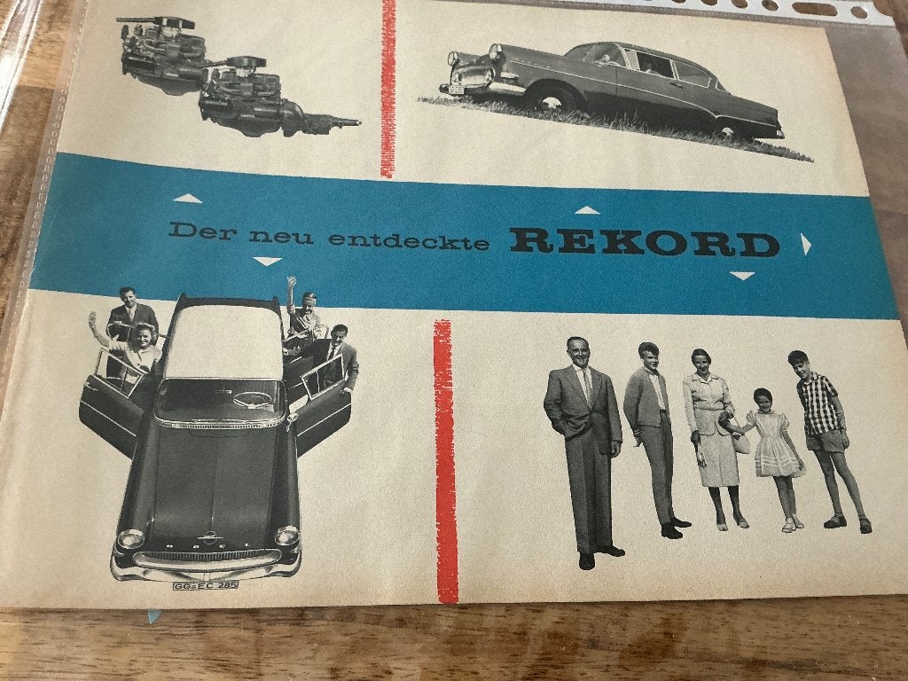 Opel Rekord, Ophalen of Verzenden, Zo goed als nieuw, Opel