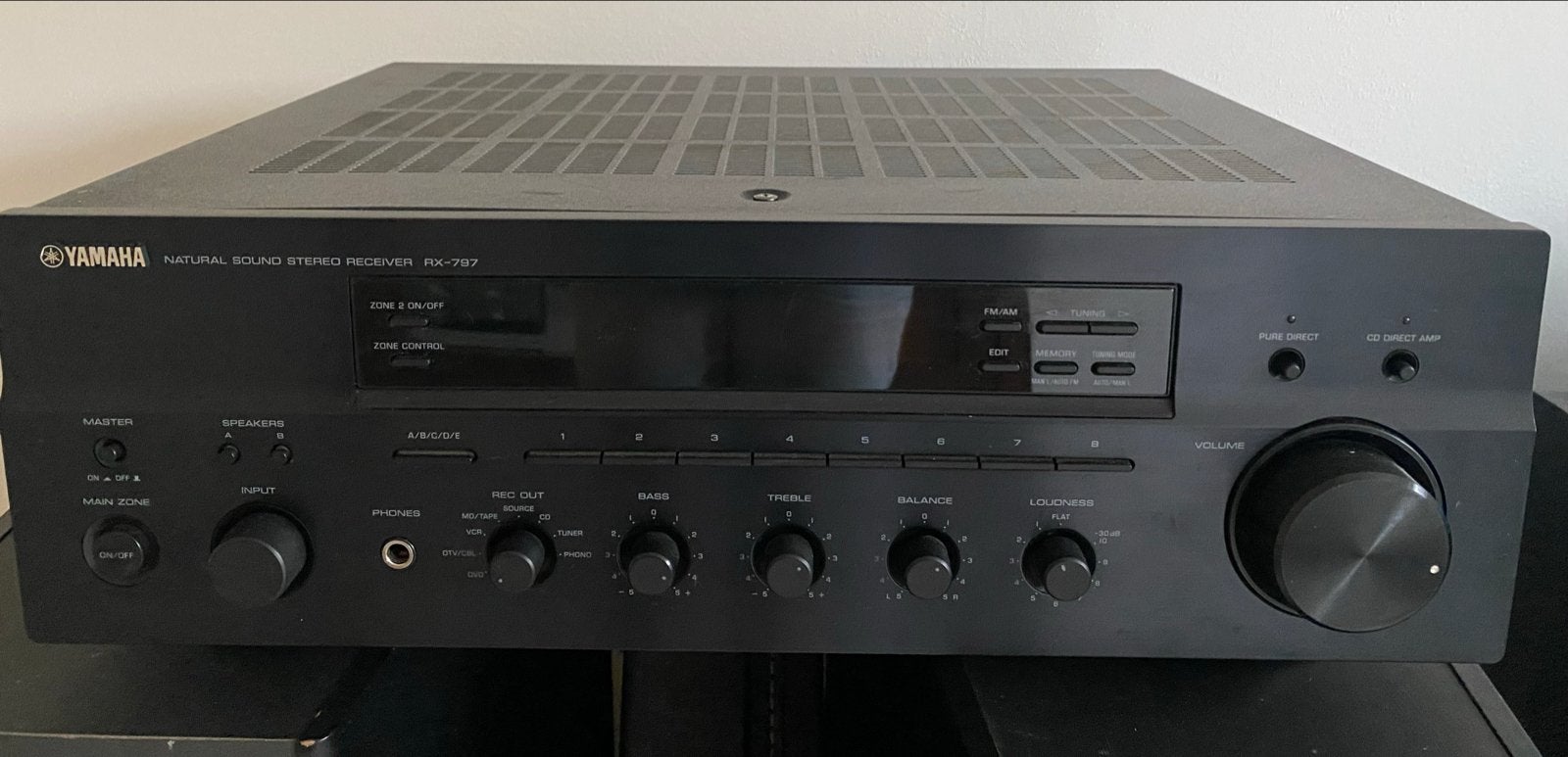 Yamaha CDX-397MK2 CD-speler en RX-797 Stereo Receiver, Audio, Tv en Foto, Cd-spelers, Ophalen, Gebruikt, Met radio