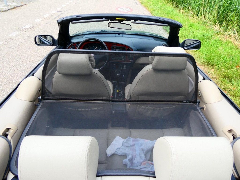 Saab 900 Cabrio 2.5 V6 SE 170pk Automaat Clima Leder Keurige, Gebruikt, Cabriolet, Leder, 1600 kg