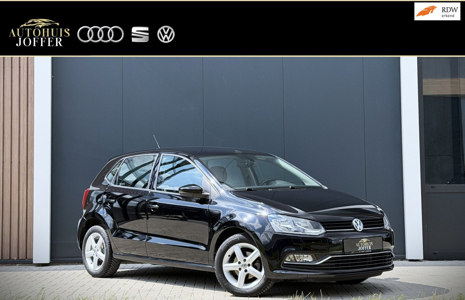 Volkswagen Polo 1.0 BMT Facelift 1.0 75PK BMT Comfortline |, Auto's, Stof, Gebruikt, Euro 6, Zwart
