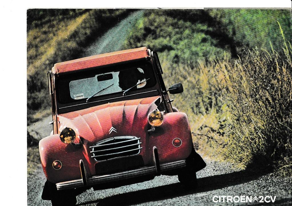 Citroën 2 CV 4 en 2 CV 6, september 1971, Ophalen of Verzenden, Gelezen, Citroën