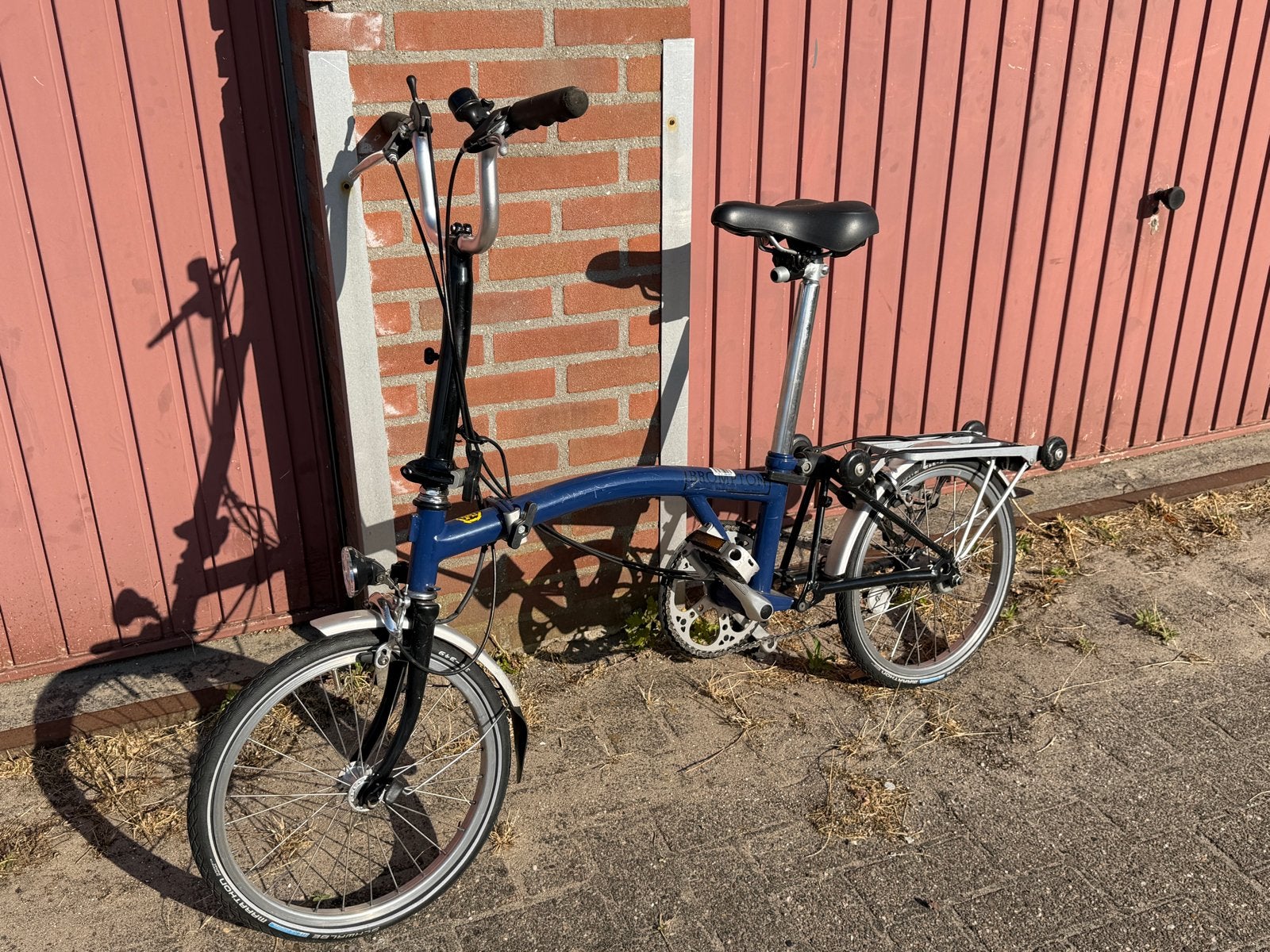 Brompton vouwfiets - gebruikt maar in zeer goed staat, Ophalen, Gebruikt, Brompton, 16 tot 18 inch