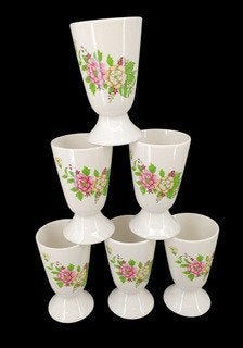 2160 Brocante franse mokken bekers koffiebekers melkbekers, Huis en Inrichting, Ophalen of Verzenden, Zo goed als nieuw, Overige stijlen