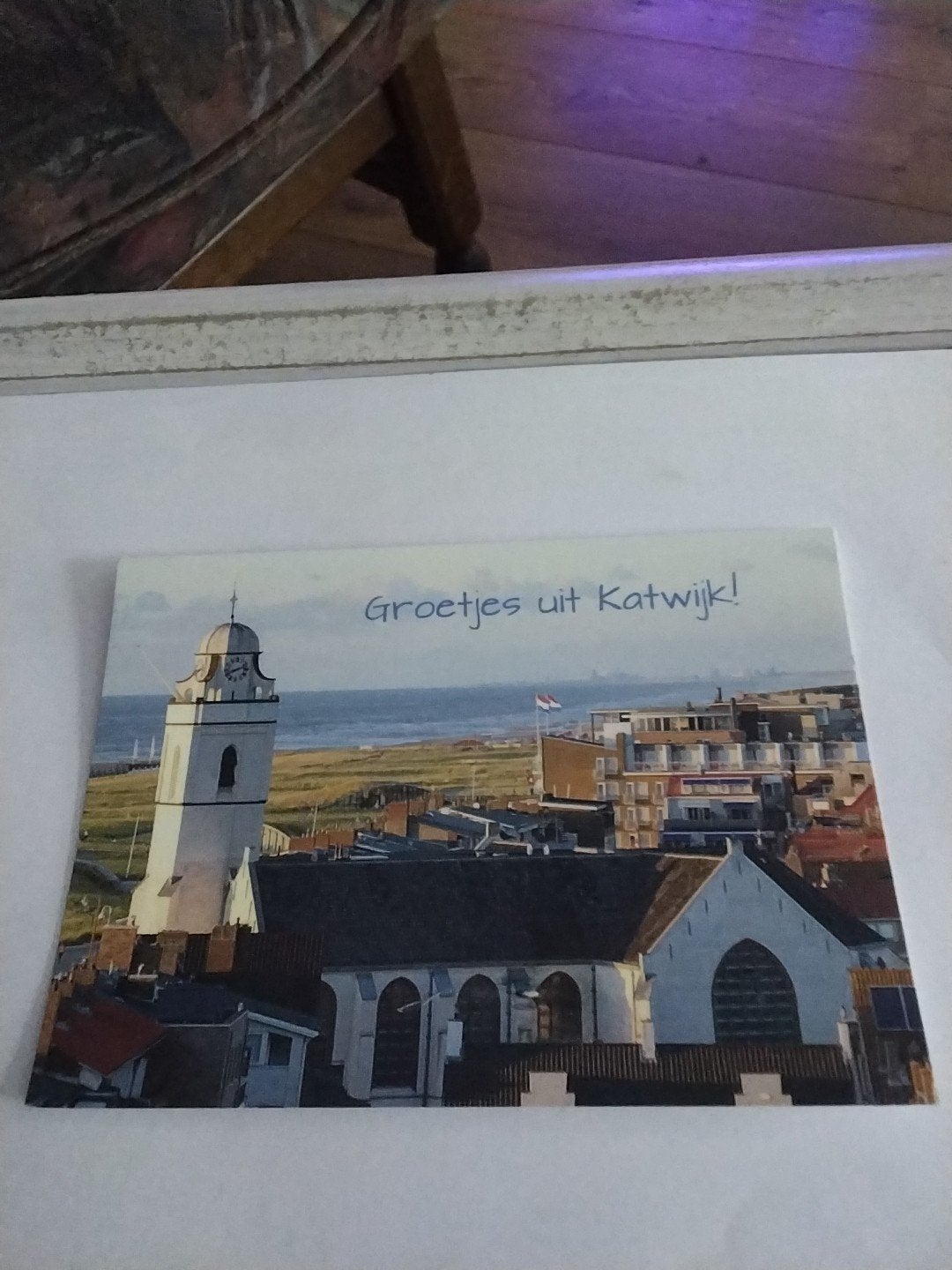 Ansichtkaart Katwijk aan Zee - Groetjes uit Katwijk, Ophalen of Verzenden, 1980 tot heden, Gelopen, Zuid-Holland