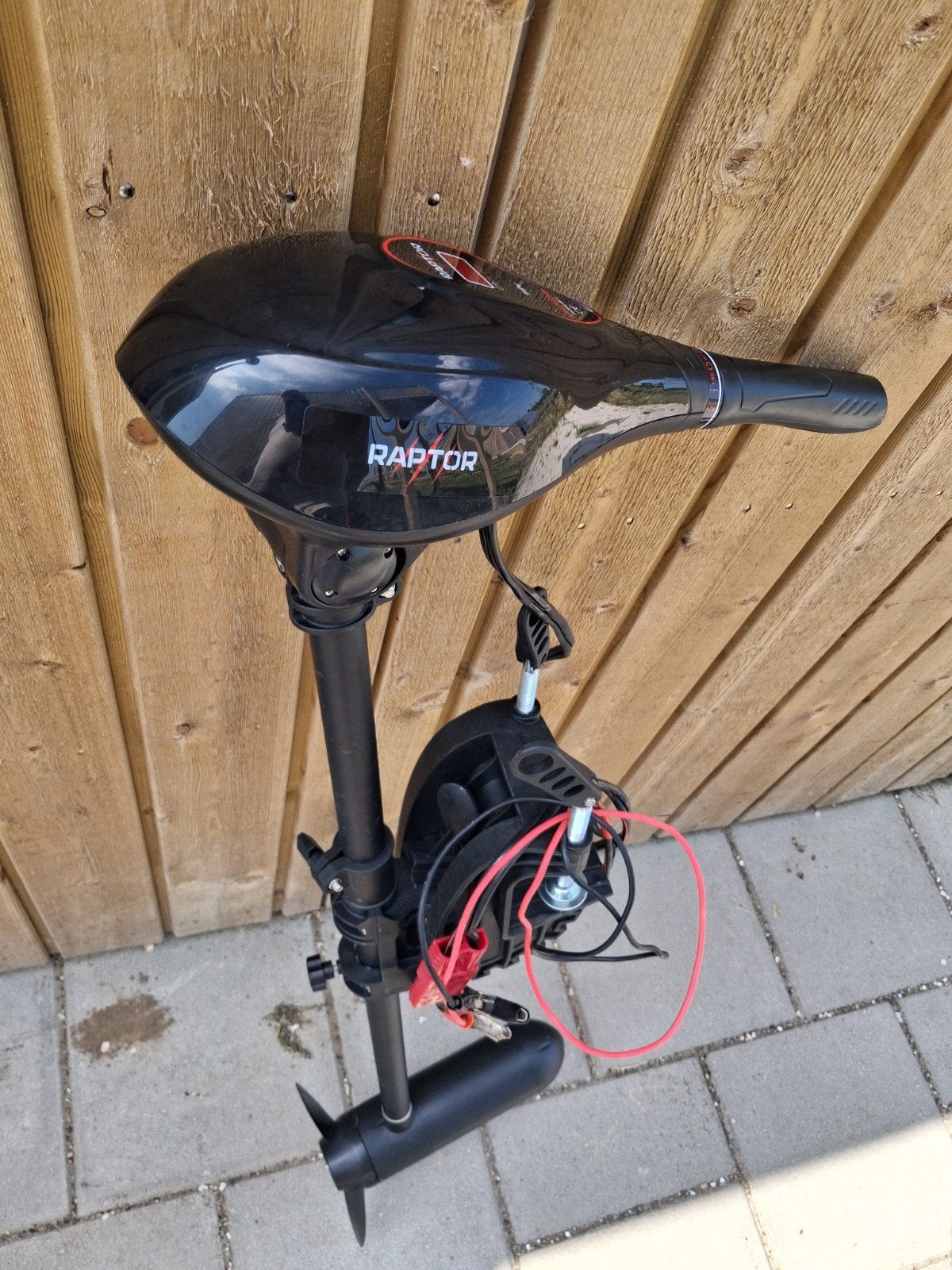 raptor 40.lbs elektromotor  1 keer gebruikt, Watersport en Boten, Ophalen of Verzenden, Zo goed als nieuw, Overige typen
