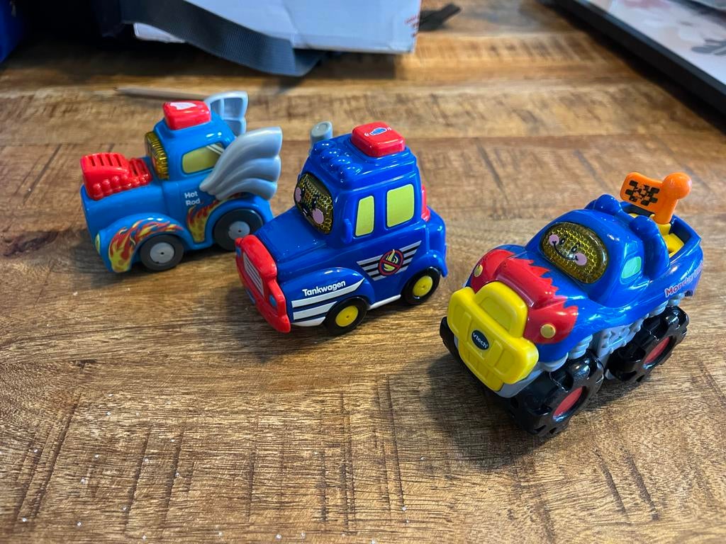 Toet Toet Auto's & Disney Voertuigen met Speelbaan, Ophalen of Verzenden, Gebruikt